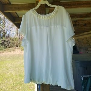 White Dress Blouse